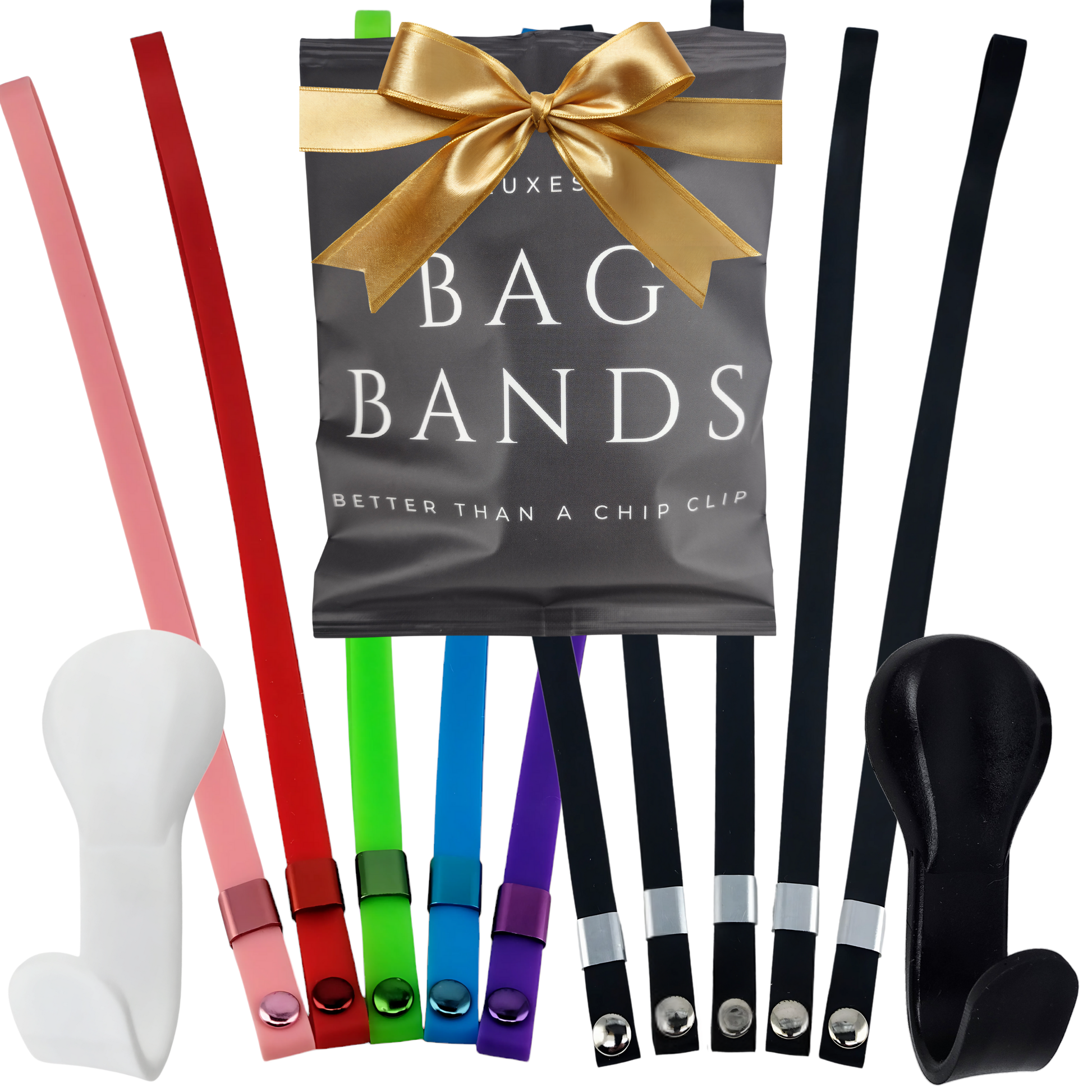 bag bands chip bands kitchen bands bundle cabinet and pantry gift package